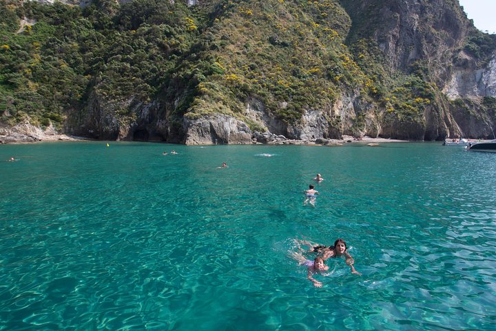 Ponza Island 6 hours Boat Excursion with Swimming Stops and Lunch