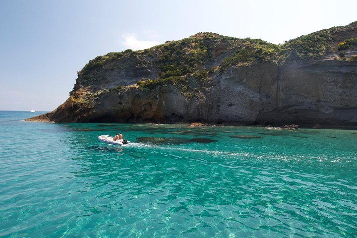 Ponza Island 6 hours Boat Excursion with Swimming Stops and Lunch