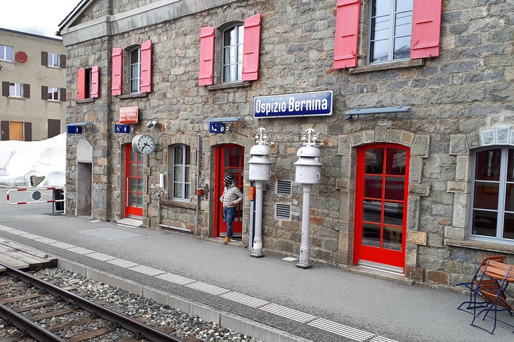 Bernina Red Train, Swiss Alps & St Moritz From Milan