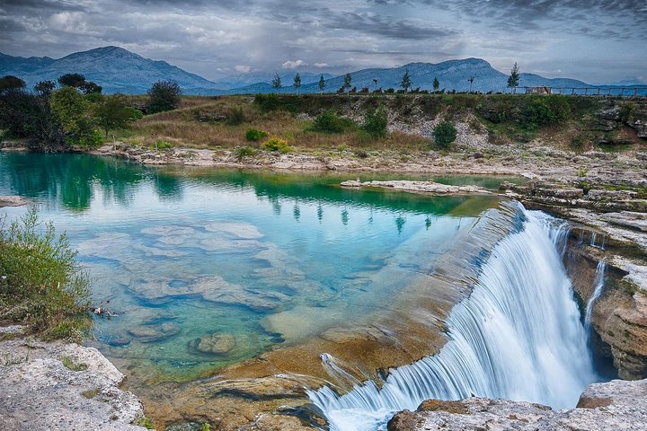 Ostrog monastery, Niagara waterfalls & Skadar Lake from Podgorica