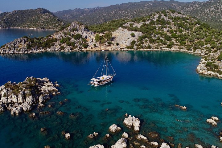 Kas: Kekova Island Sunken City & Historical Sites Boat Tour