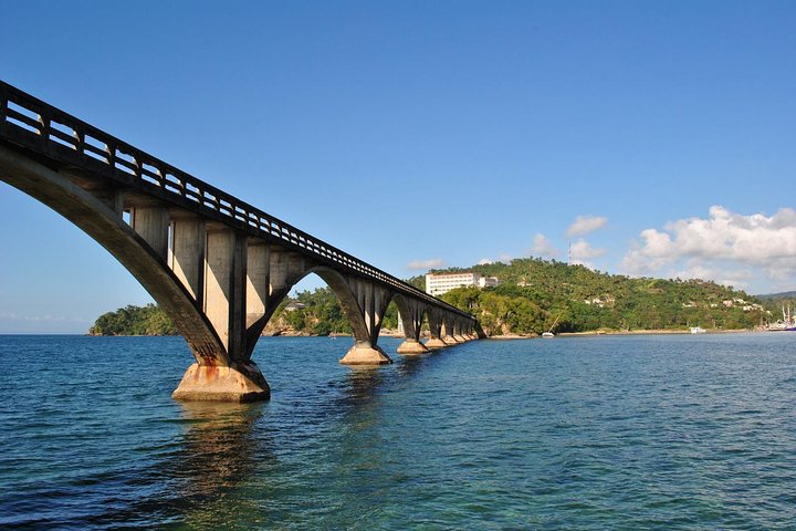 Adventure in the bay of samana and waterfall El limon from punta cana