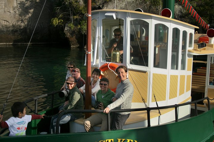 Lake Taupō Māori Rock Carvings Scenic Cruise aboard Ernest Kemp