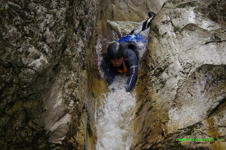 Canyoning in Susec Canyon