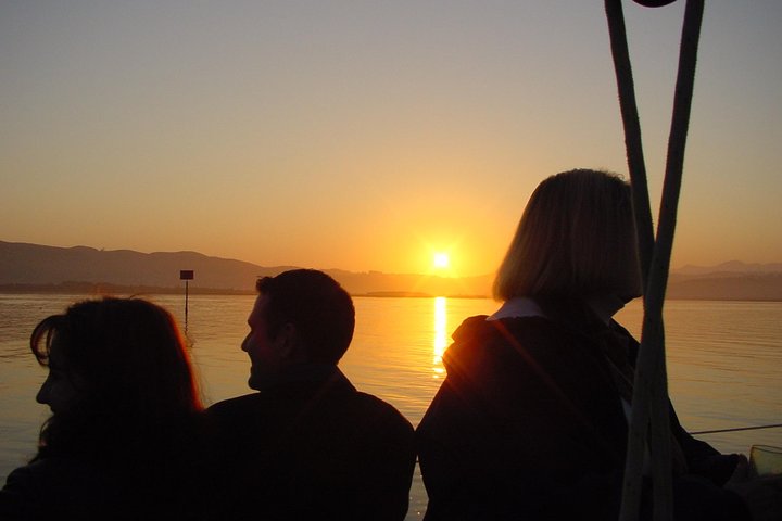 Knysna Sunset Sailing Cruise, Light Dinner & Bubbly