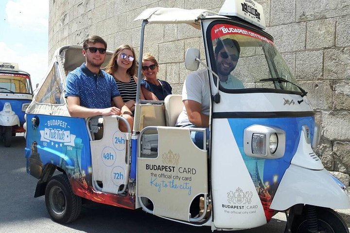 Private Budapest TukTuk Tour: Custom Route, Hotel Pickup