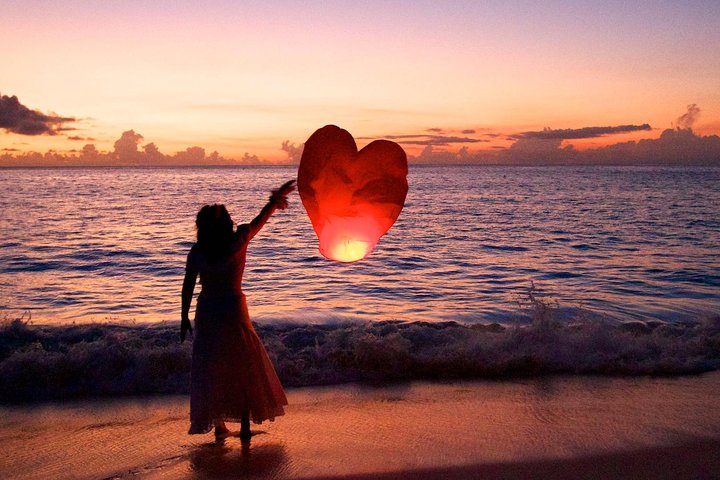 Wedding / honeymoon photo La Digue Seychelles