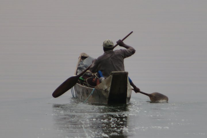 Boat excursion on the Lake Kivu, Rwanda