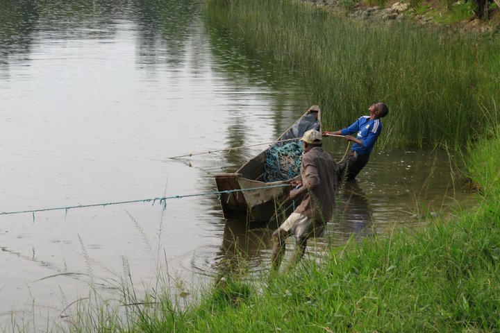 Boat excursion on the Lake Kivu, Rwanda