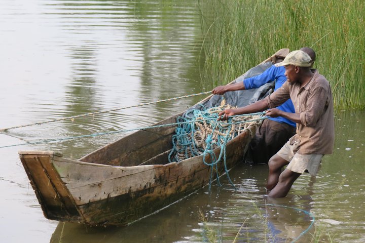 Boat excursion on the Lake Kivu, Rwanda
