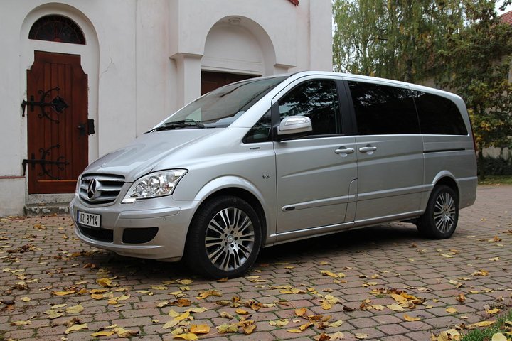 1-way private ride Karlovy Vary to Berlin - Mercedes Benz - up to 8 passengers