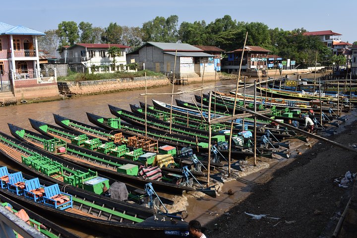 From Nyaung Shwe: Full Day Boat Trip on Inle Lake