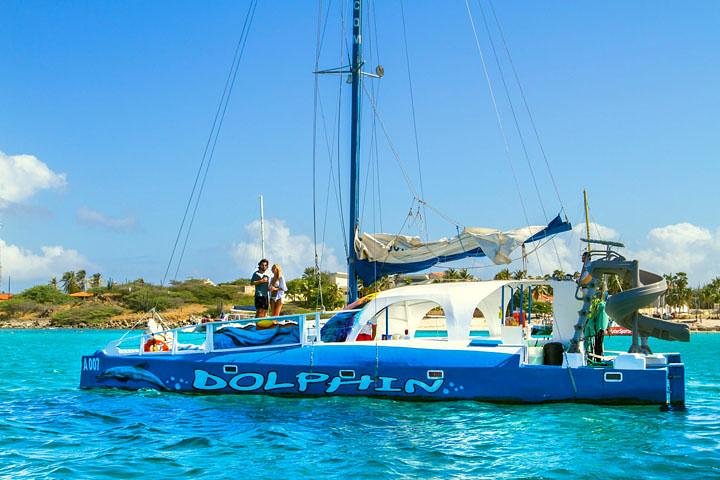Aruba Sunset Sail Cruise Aboard The Dolphin Catamaran