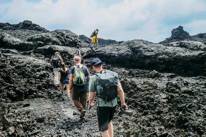Sierra Negra Volcano Walking Tour in Isabela Island (shared)