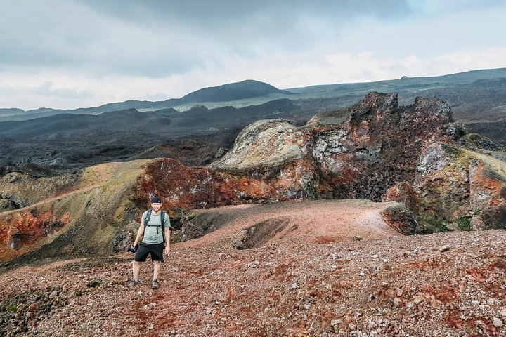Sierra Negra Volcano Walking Tour in Isabela Island (shared)