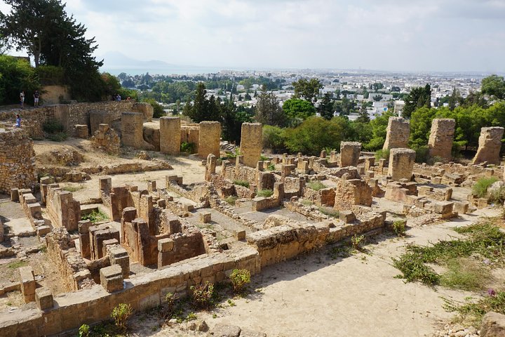Guided Bike Tour of Carthage Archeological Site in Tunisia