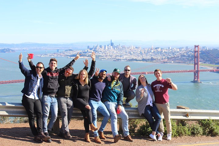 Golden Gate Bridge Muir Woods Sausalito with Optional Alcatraz