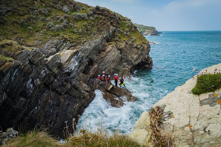 Cornish Classic Coasteer – Cliff Jumps, Sea Caves & Wild Swimming