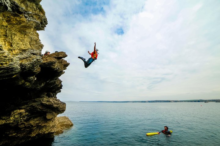 Cornish Classic Coasteer – Cliff Jumps, Sea Caves & Wild Swimming