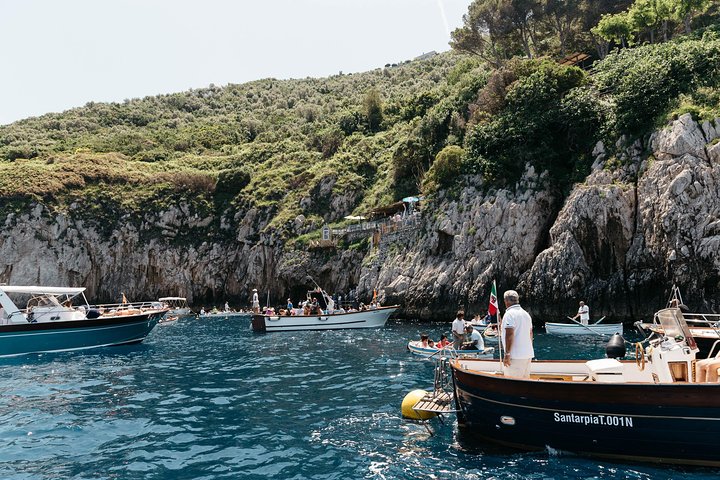 Capri & Blue Grotto Semi Private Boat Day Trip from Sorrento