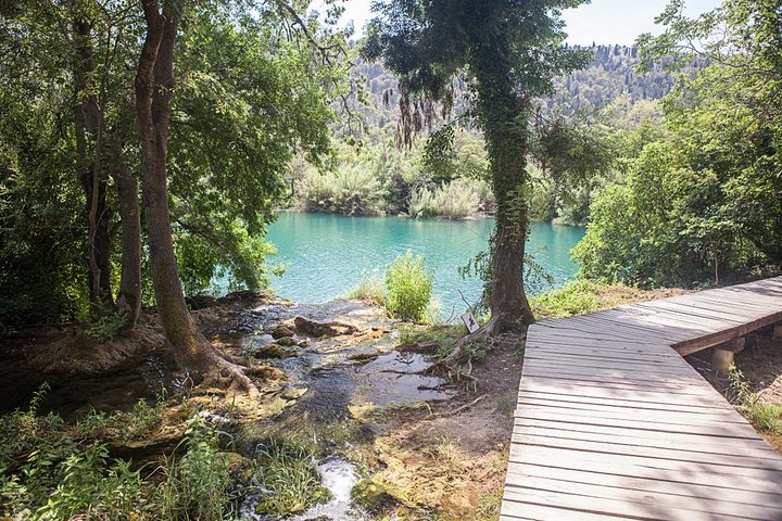 Krka Waterfalls & Primošten from Trogir, Seget, Čiovo & Kaštela