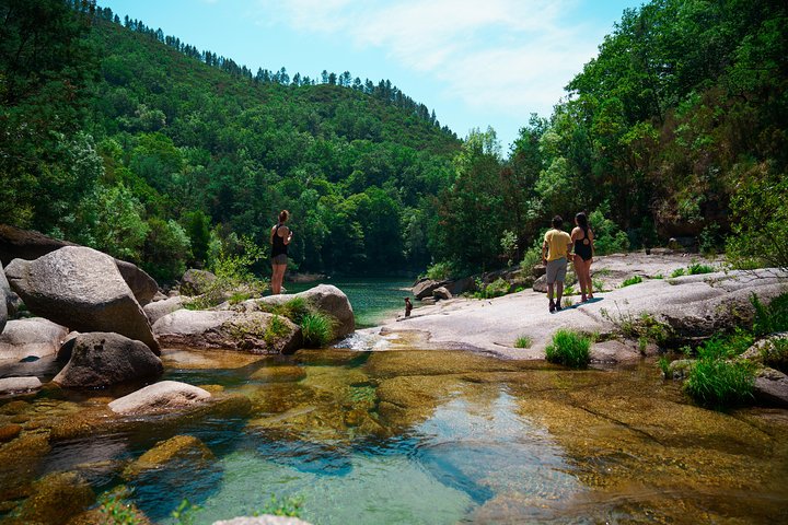 From Porto: Waterfall, Lagoon, Old Village in Gerês National Park