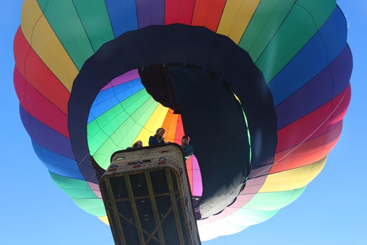 Hot Air Balloon Flight Over Black Hills