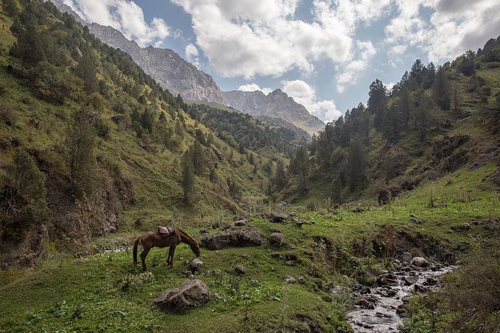 Horse riding in Kyrgyzstan, Truly Nomadic Land