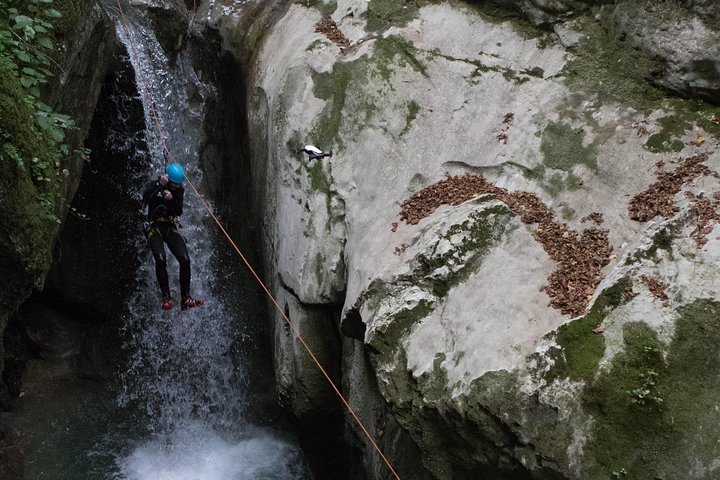Canyoning discovery of the Furon (Grenoble / Lyon)