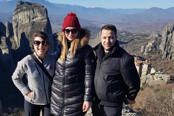 From Athens:Meteora Caves & Monasteries History Day Trip by Train