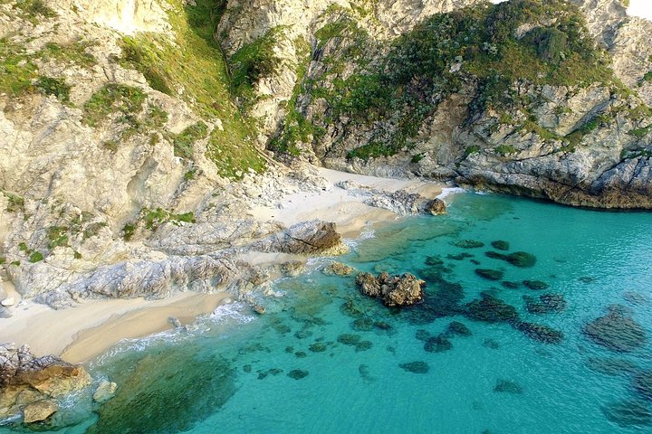 Tropea to Capo Vaticano, the Best Boat Tour. Max 8-12 Passengers