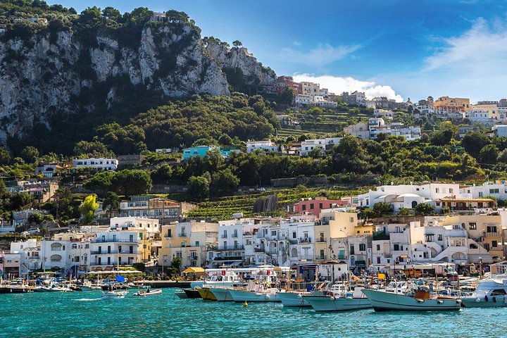 Capri Private Boat Tour from Sorrento, Positano or Naples