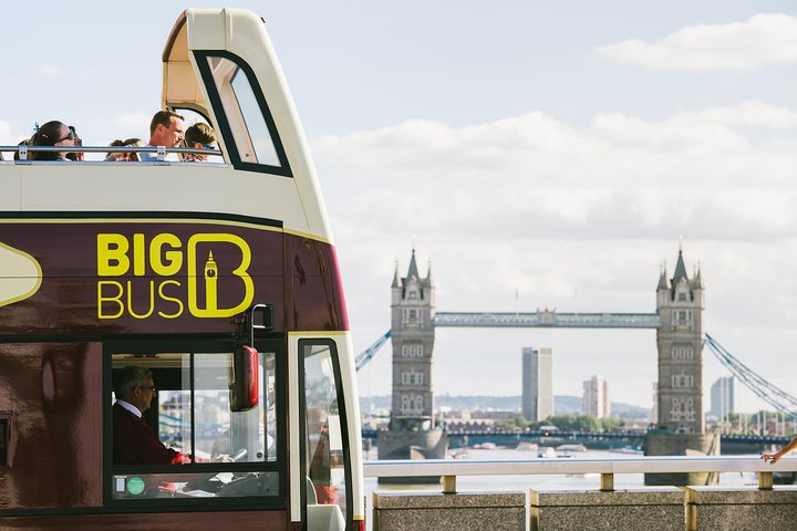 London Big Bus Hop-On Hop-Off Tour with Optional River Cruise