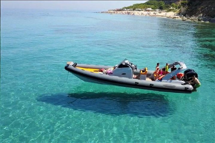 Tropea & Capo Vaticano Boat Tour with Snorkeling. Up to 12 Guests