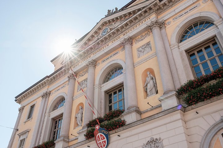 Lugano Region Guided Excursion from Lugano to Monte San Salvatore by funicular