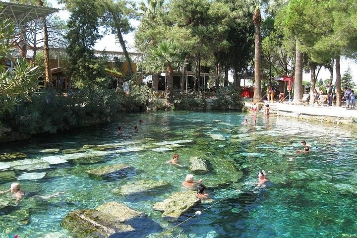 Pamukkale Hierapolis and Cleopatra's Pool Tour with lunch from Antalya