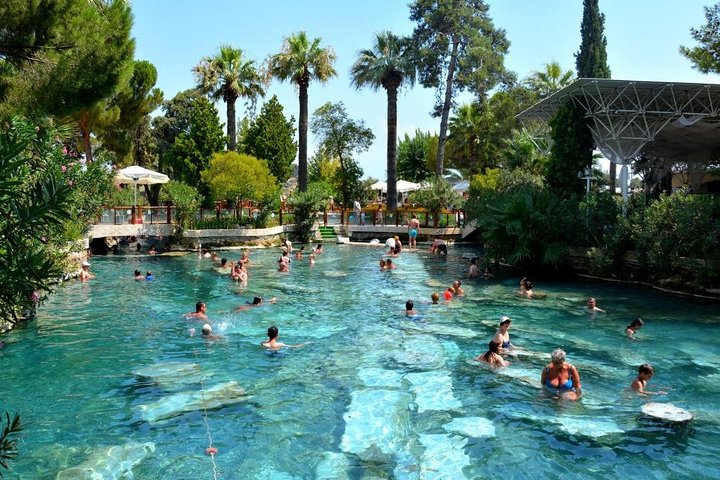 Pamukkale Hierapolis and Cleopatra's Pool Tour with lunch from Antalya