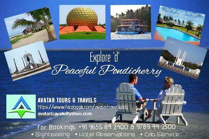 Guided City Tour in Pondicherry with complimentary refreshments
