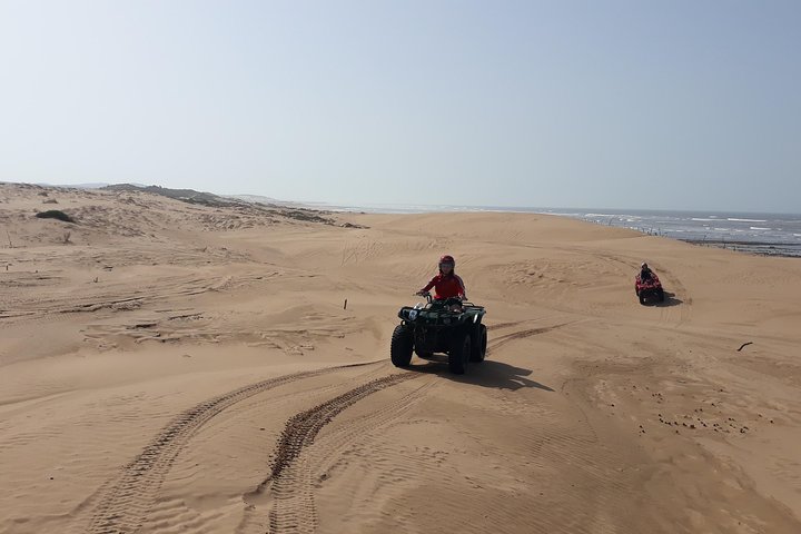 Essaouira P2: dunes wipe & beaches in quad with transfer