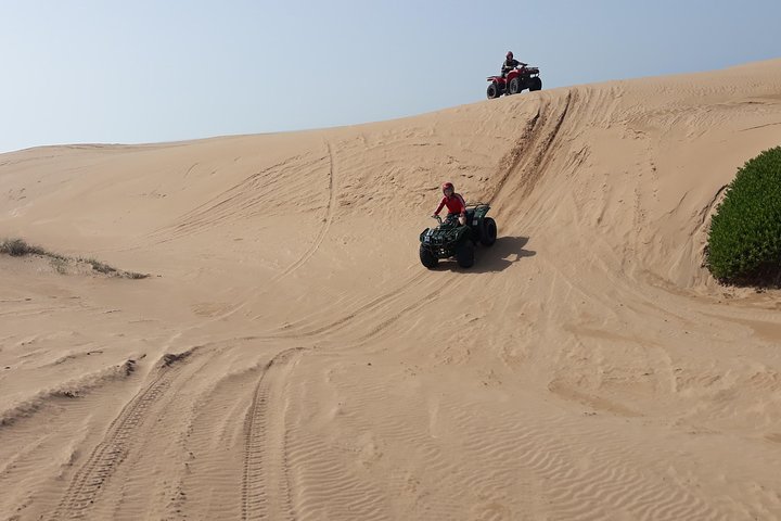 Essaouira P2: dunes wipe & beaches in quad with transfer