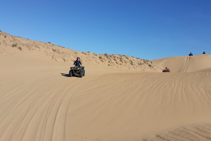 Essaouira P2: dunes wipe & beaches in quad with transfer