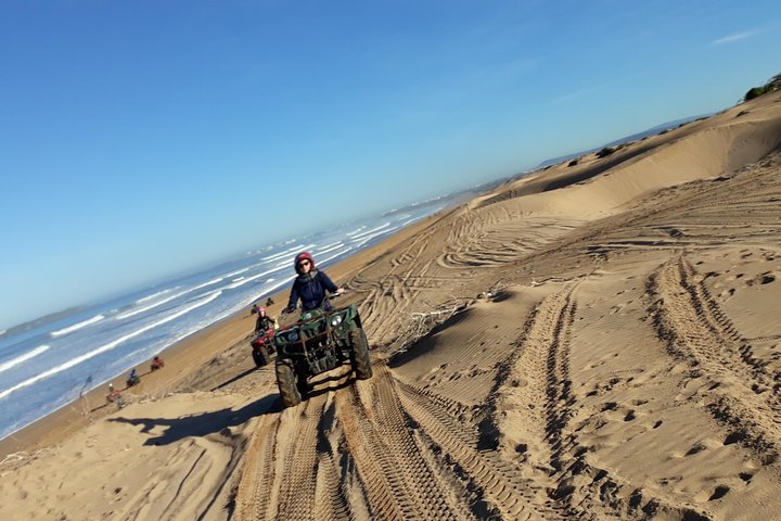 Essaouira P2: dunes wipe & beaches in quad with transfer