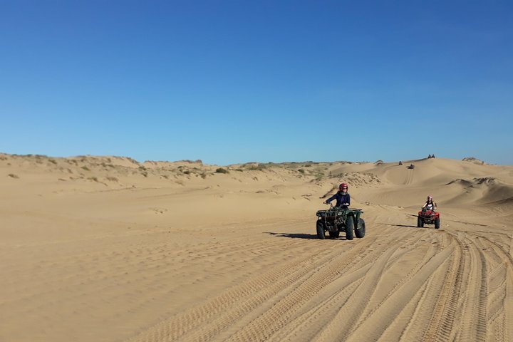 Essaouira P2: dunes wipe & beaches in quad with transfer