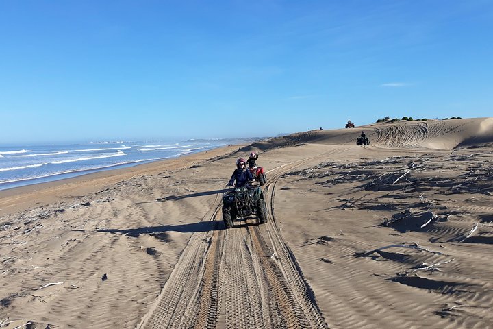 Essaouira P2: dunes wipe & beaches in quad with transfer