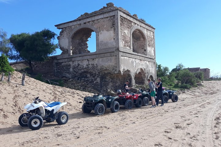 Essaouira P2: dunes wipe & beaches in quad with transfer