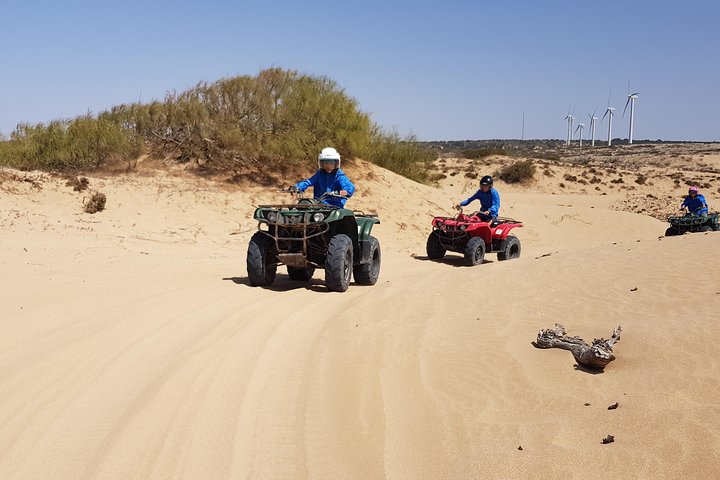Essaouira P2: dunes wipe & beaches in quad with transfer