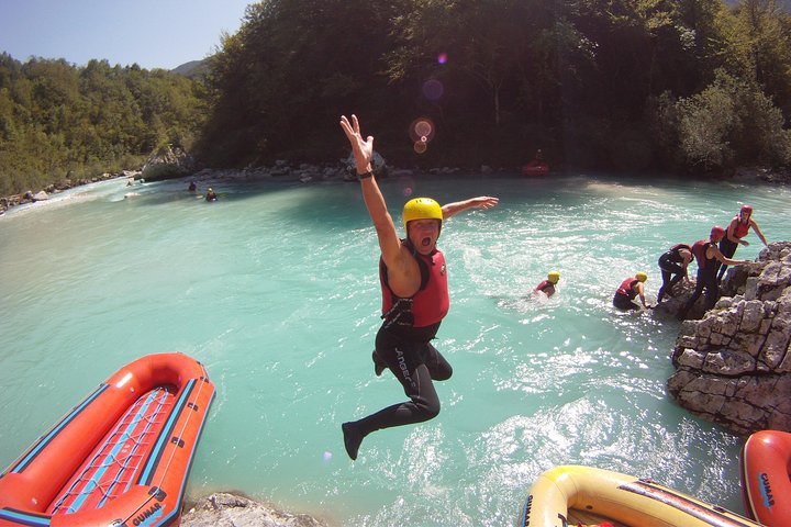 Whitewater Rafting on Soca River, Slovenia