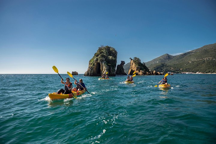 Kayak Marine Reserve, Arrábida Natural Park, Setúbal, near Lisbon