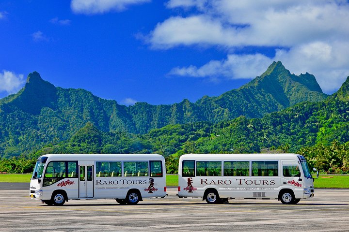 Rarotonga International Arrivals Seat in Coach Transfer