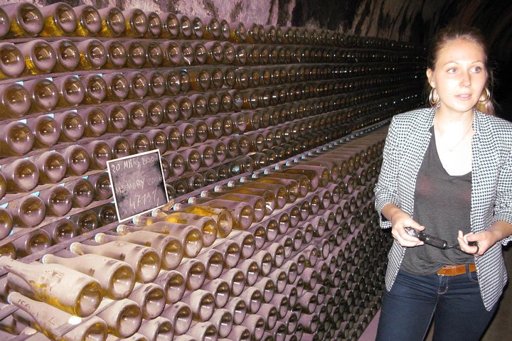 Champagne Cellar tour and tasting